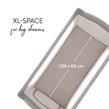 HAUCK lovelių arena „Sleep N Play Go Plus Beige“