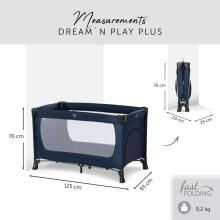 HAUCK lovelių arena „Dream N Play Plus Navy“