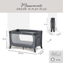 HAUCK lovelių arena „Dream N Play Plus Grey“