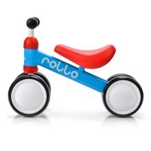 Meteor® Balance Bike Rollo Art.22637 mėlynas vaikų motoroleris su metaliniu rėmu