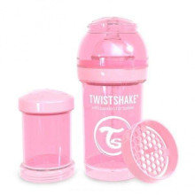 Twistshake Anti Colic Art.78249 Pink  Бутылочка-шейкер для кормления 180 мл