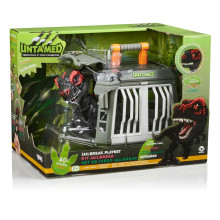 UNTAMED interaktīva elektroniska rotaļlieta T-Rex, ar būri, 3748
