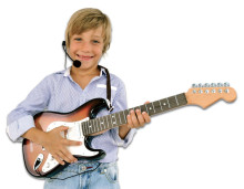 BONTEMPI Elektriskā ģitāra ar plecu siksnu, mikrofonu, 24 1310