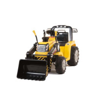 Traktors ar akumulatoru un pulti, regulējamo kausu ZP-1005 yellow