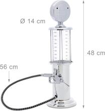 Relaxdays Chrome Drink Dispenser Art.128502