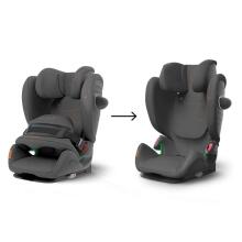 Cybex Pallas G i-size 76-150 cm automobilinė kėdutė, Lava Grey (9-50 kg)