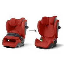 Cybex Pallas G i-size 76-150cm automobilinė kėdutė, Hibiscus Red (9-50 kg)