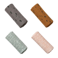 La bebe™ Muslin Face Cloth Snake Ash 1 pcs.(30x30cm)