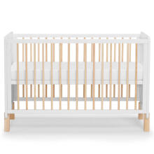 Kinder Kraft Nico  Art.KFNICO0MWHT0000 White vaikų lova 120x60сm