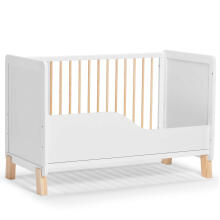 Kinder Kraft Nico  Art.KFNICO0MWHT0000 White vaikų lova 120x60сm