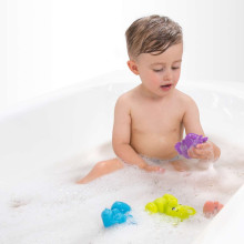 PLAYGRO pilnībā noslēgts vannas rotaļlietu komplekts Bath time Activity, 0187486