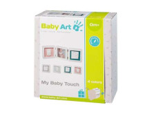 „Baby Art“ rankų ir kojų piešinių pastelinis trijų dalių rėmas