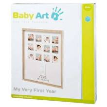 Baby Art First Year Print Frame Art.3601094800  Рамочка с отпечатком и 12 фотографиями