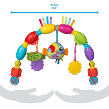 PLAYGRO muzikāla ratu rotaļlieta Toucan Musical Play Arch, 0186985