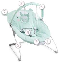 Momi Bouncer Glossy Lama Art.BULE00005