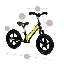 Momi Balance Bike Moov Art.131999 Lime  Детский велосипед - бегунок с металлической рамой