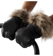 Junama Glitter Gloves  Art.132208 Grey Теплая муфта-рукавицы для рук