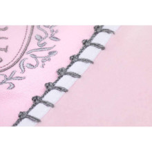 Fillikid Prince Art.094-012 Rosa  Детское одеяло/плед из натурального хлопка 75х100см
