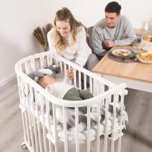 Kidsworld Wood Bed Rail Art.132313 Natural Lopšio apsauginė užtvara 86 x 27,5 cm
