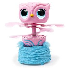 OWLEEZ interaktīvā rotaļlieta Pūce, rozā, 6053359