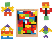 TLC Baby Puzzle Art.5787 Koka  puzle-konstruktors,40 gab