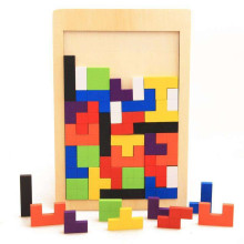 TLC Baby Puzzle Art.5787  Деревянный пазл-конструктор,40 шт
