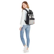 KinderKraft Moonpack Art.KAMOON00GRY0000 Black  Juoda Didelis, patogus ir stilingas krepšys motinoms
