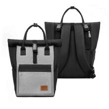 KinderKraft Moonpack Art.KAMOON00GRY0000 Black  Juoda Didelis, patogus ir stilingas krepšys motinoms