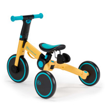 Kinderkraft Tricycle 4Trike Art.KR4TRI00YEL0000 Yellow  Saliekamais bērnu trīsriteņis/skrējritenis 3 vienā