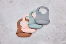 Jollein Silicone Bib Art.029-007-00095 Ash Green