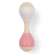 Jollein Maracas Art.119-001-66021 Pink  Muzikinės medinės žaislinės marakos