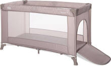 Lorelli Torino Art. 10080452122 Baby COT TORINO ROSE Pilka miela mėnulio lovelė - kelioninė lovelė