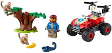60300 LEGO® City Stunt Savvaļas dzīvnieku glābšanas kvadricikls