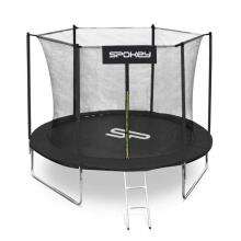 Spokey Trampoline Jumper II Art.927884 Sulankstomas batutas su apsauginiu tinklu, 3,05m