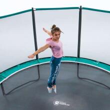 Spokey Trampoline Jumper II Art.927884 Sulankstomas batutas su apsauginiu tinklu, 3,05m