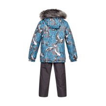Huppa '22 Dante 1 Art.41930130-13366  šilta kūdikių žieminė šiltų kostiumų striukė + kelnės