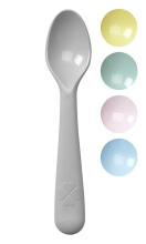 Made in Sweden Art.133711 Kids ergonomic spoon BPA free [colors in assortment] Stalo įrankių rinkinys (1 vnt.) 16cm