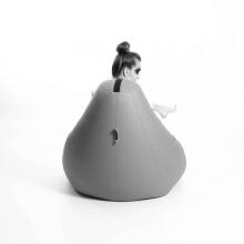 Qubo™ Comfort 120 Graphite POP FIT beanbag