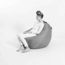 Qubo™ Comfort 80 Silver POP FIT beanbag