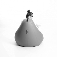 Qubo™ Comfort 120 Raspberry POP FIT beanbag
