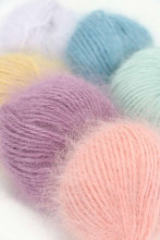 La bebe™ Wool Angora Socks Art.134227 Cloud Bērnu vilnas zeķītes/zekes