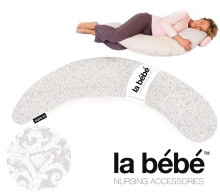 „La Bebe ™ Moon“ motinystės pagalvės užvalkalas, 47386 baltų taškų papildomas užvalkalas pasagai 195 cm