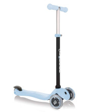 GLOBBER skrejritenis Go Up Sporty ar stabilizatoru un uzlīmēm, pastel blue, 451-200-3