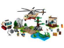 LEGO® 60302 City Wildlife Savvaļas dzīvnieku glābšanas operācija