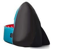 Qubo™ Blue Ocean Shark Art.134920  minkšti pupelių maišeliai, pupelių krepšys