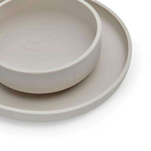 Jollein Dinner Set Silicone Nougat Art.705-007-00093 Набор посуды из силикона