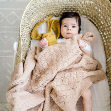 La Millou Cotton Blanket  Art.135595 Raspberry Cake