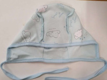 „Bembi Blue Sky Art.SHP2-000“ kūdikių medvilninė kepurė