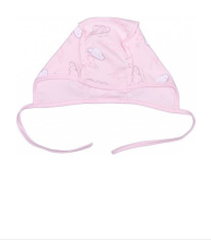 „Bembi Blue Sky Art.SHP2-000“ kūdikių medvilninė kepurėPink