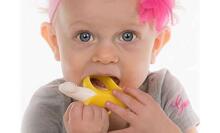 BabyMix Toothbrush Banana Art.43668 Yellow